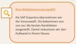 SAP S/4HANA und ERP Personalvermittlung