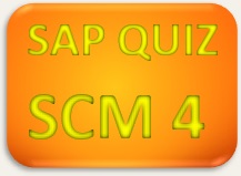 SAP Quiz SCM 4 u. a. für IBP Berater und Integrated Business Planning Consultants