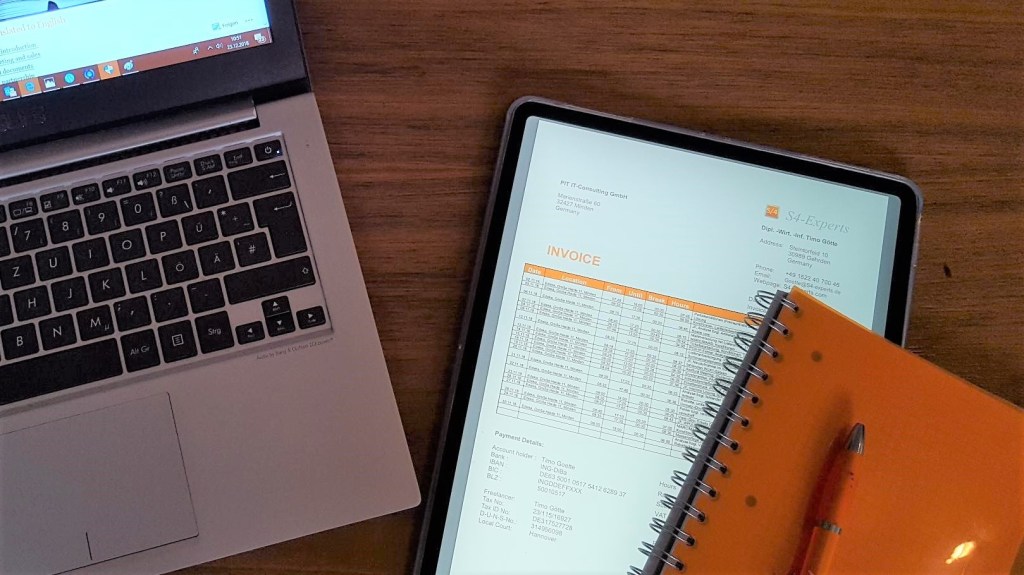 Invoice Rechnung S4-Experts SAP FI CO Rechnungswesen Controlling