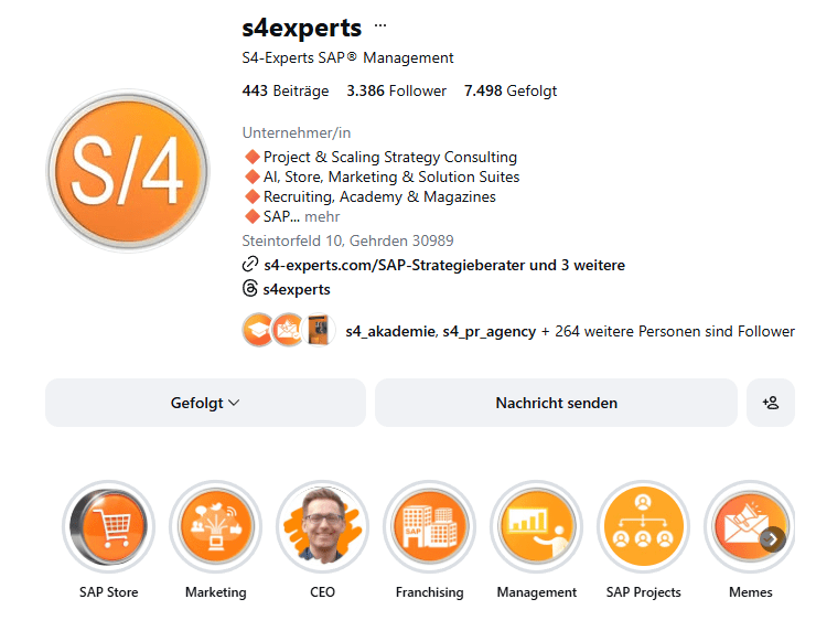 S4-Experts on Instagram