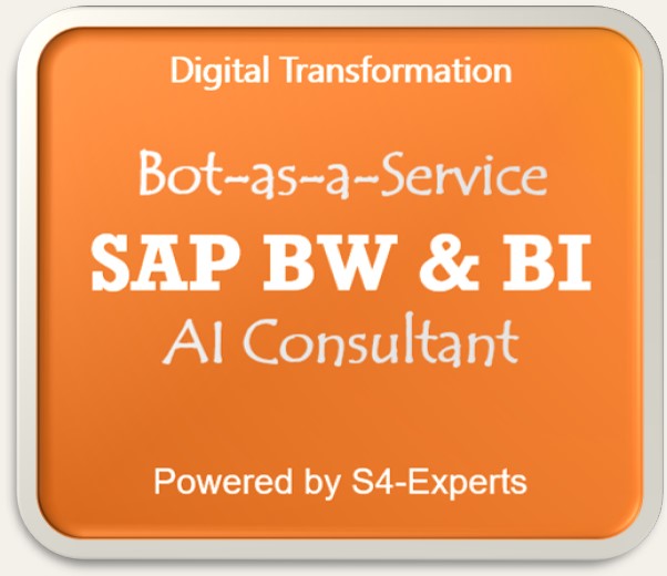 SAP BW BI KI AI Guide Consultant