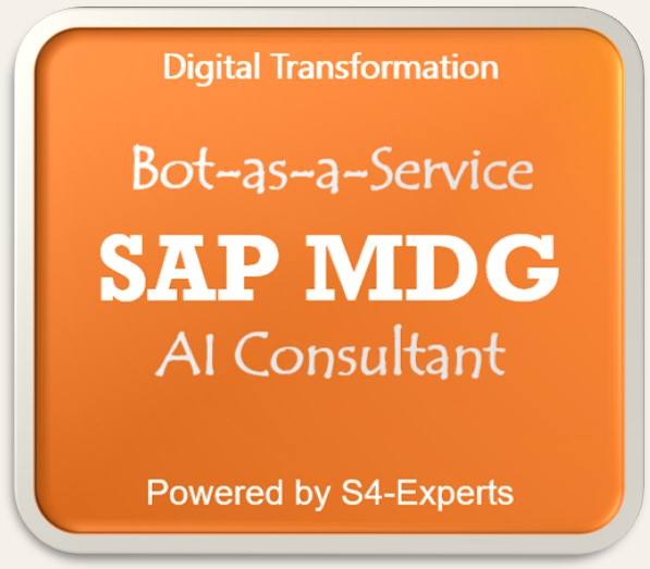 SAP MDG KI AI Guide Consultant