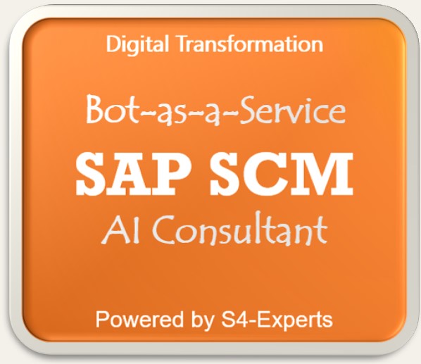 SAP SCM KI AI Guide Consultant